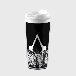 Термокружка-непроливайка Assassins Creed трещины краски текстура