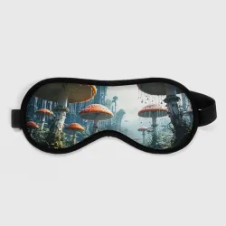 Маска для сна 3D Грибной дождь