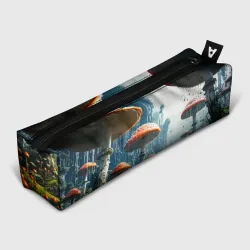 Пенал школьный 3D Грибной дождь