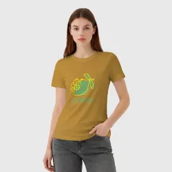 Женская футболка хлопок Lemon - фото 2