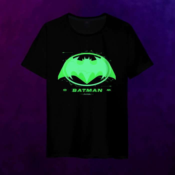 Светящаяся мужская футболка 2023 logo Batman - фото 2