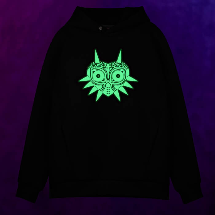 Мужское светящееся худи Легенды о Зельде - дух - фото 2